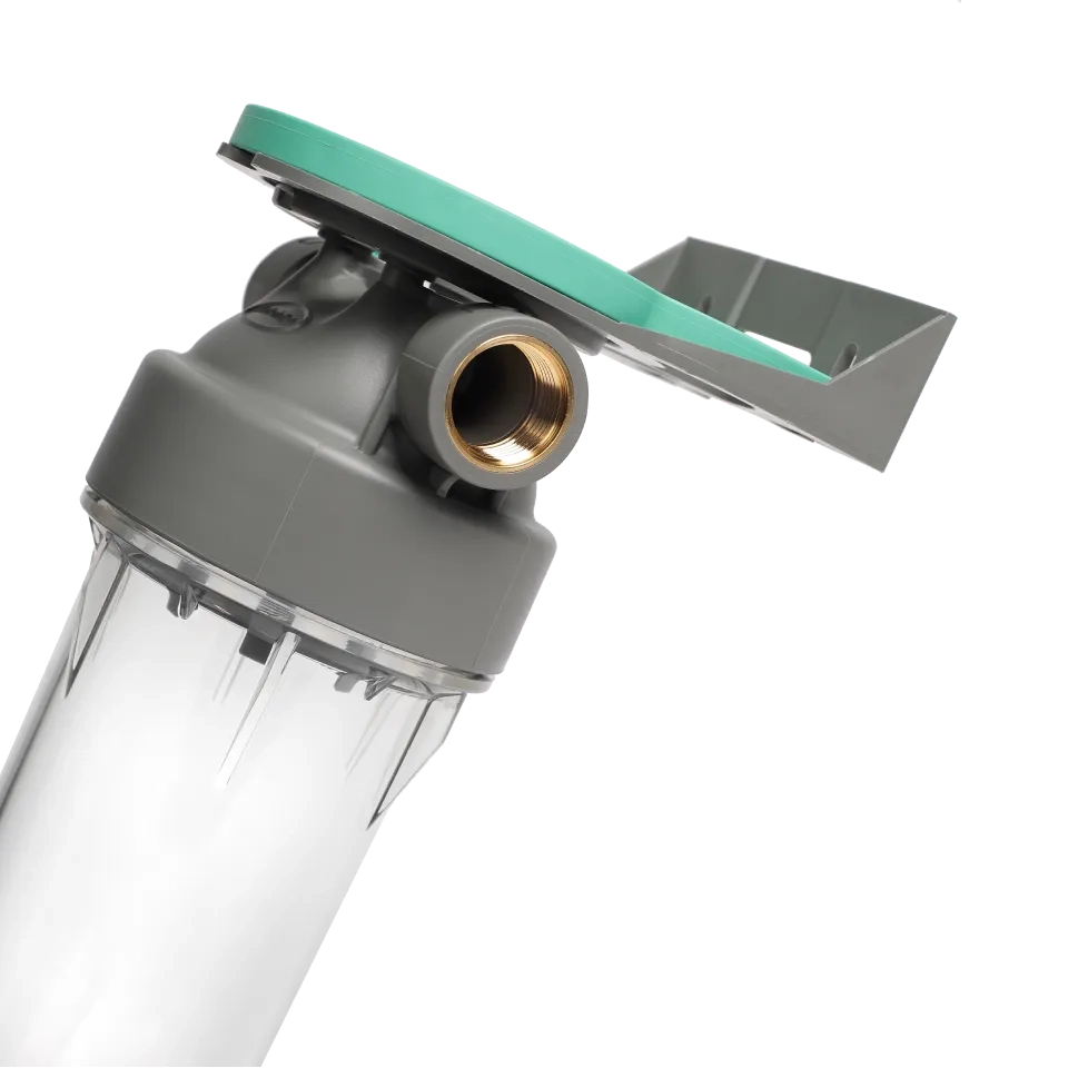 2P housing ECO 9" ¾ transparent PET bowl ½ – ½"