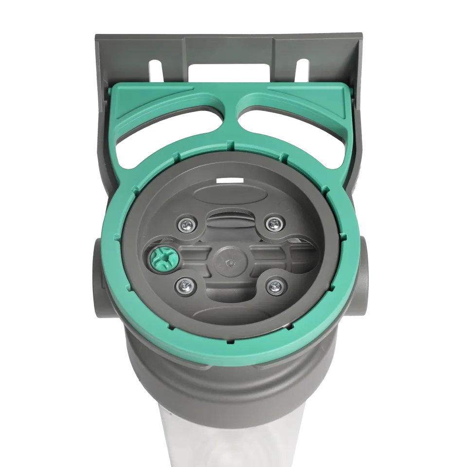 2P housing ECO 9" ¾ transparent PET bowl ½ – ½"