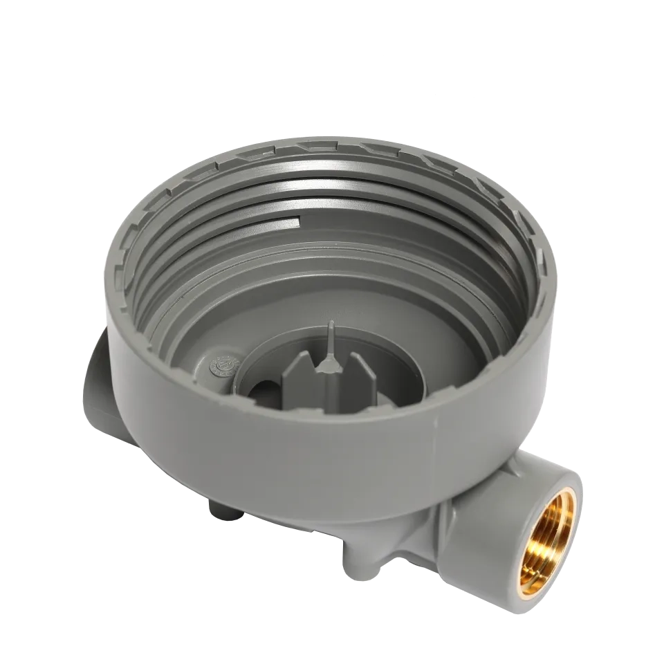 2P housing ECO 9" ¾ transparent PET bowl ½ – ½"