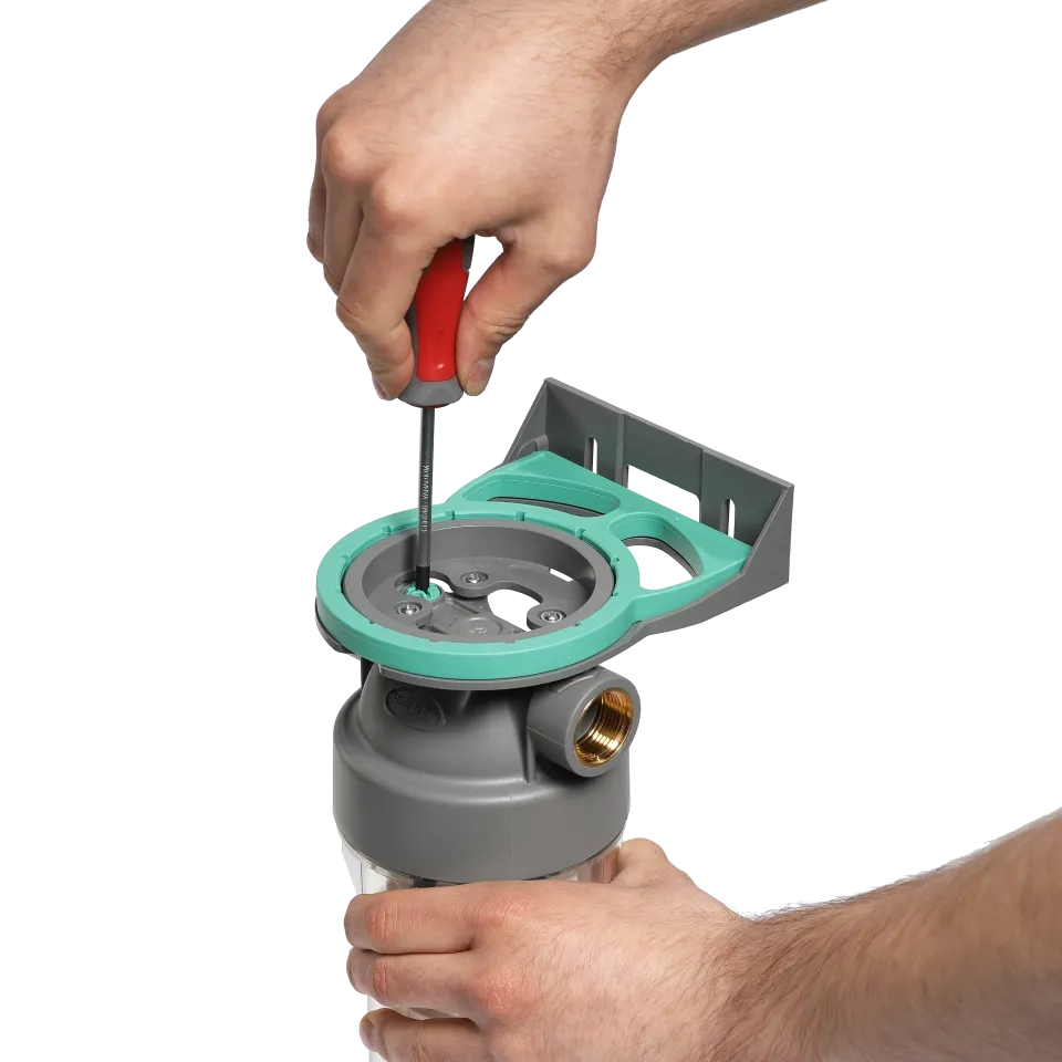 2P housing ECO 9" ¾ transparent PET bowl 1 – 1"