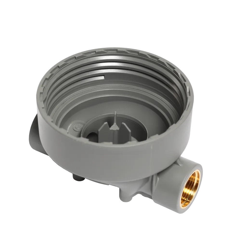 2P housing ECO 9" ¾ transparent PET bowl ¾ – ¾"