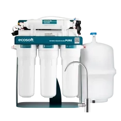 Ecosoft PURE Balance reverse osmosis filter with pump