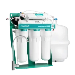 PURE AquaCalcium Mint reverse osmosis filter with pump