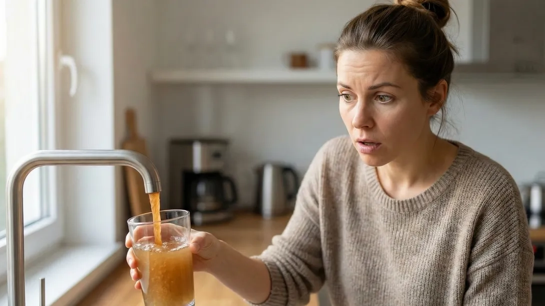 Brown water from Tap: causes, risks & solutions